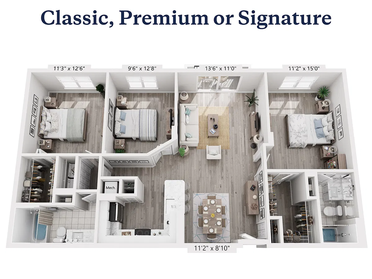 Floor plan Tide