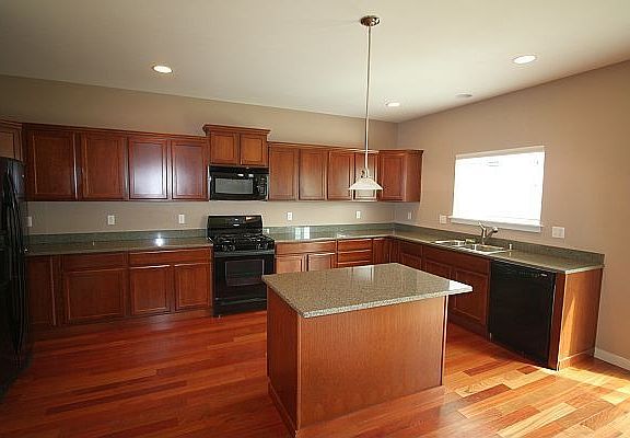 Open Kitchen with Granite Counters