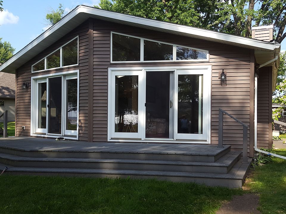 Front view; home facing west