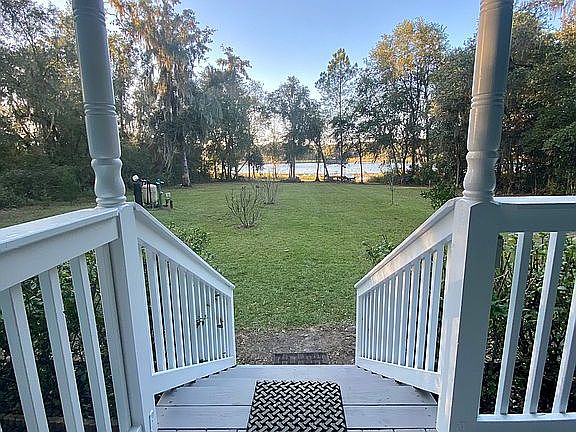Steps Leading Out Front Door