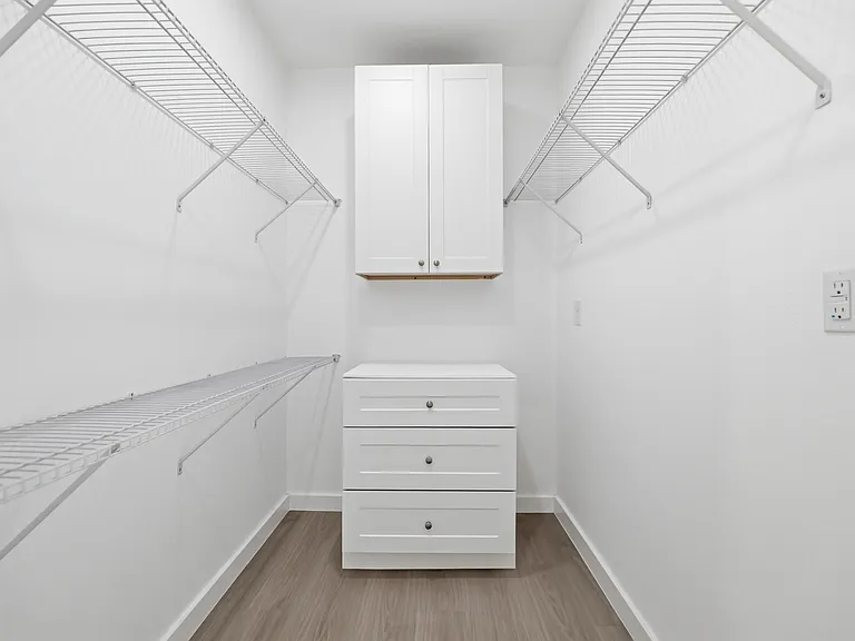 Additional storage closet