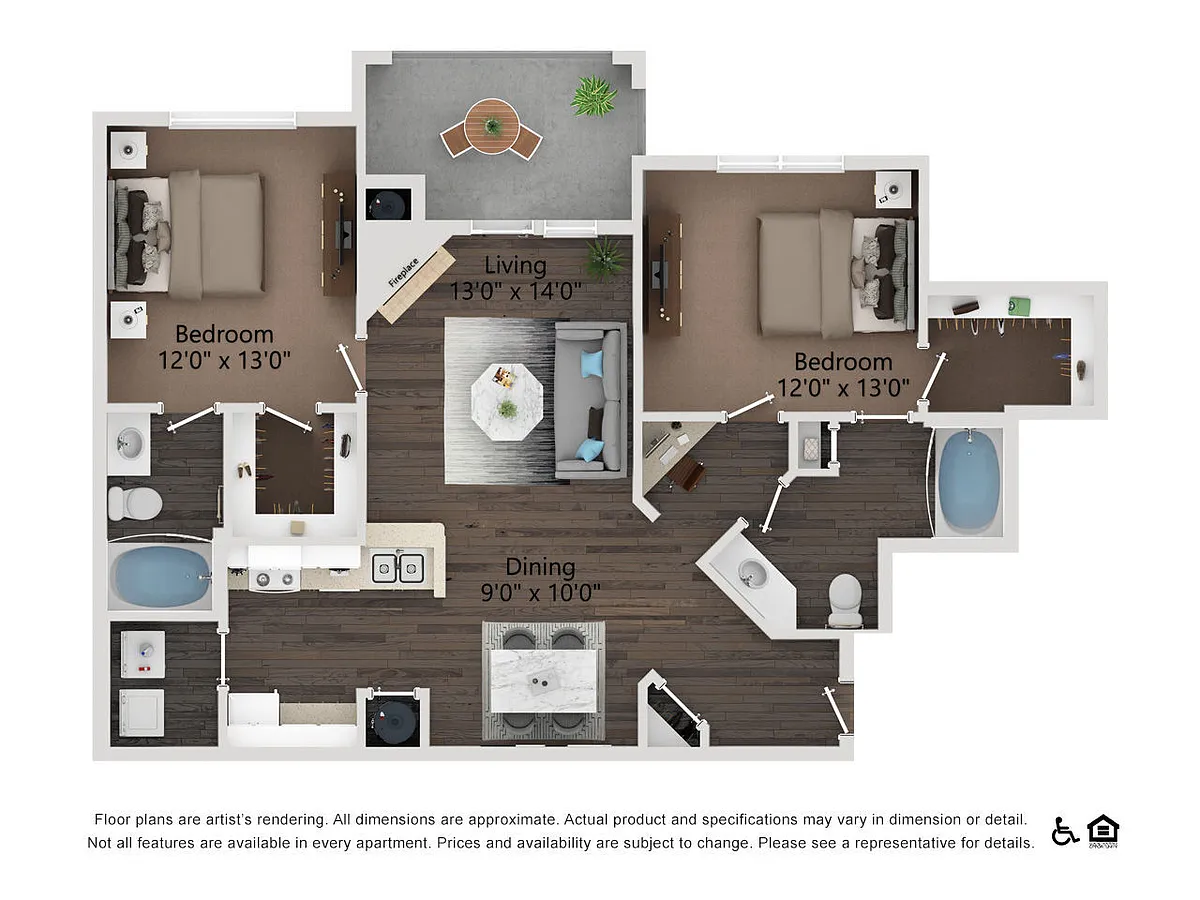 Floor plan The Heather Meadow