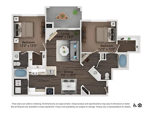 Floor plan The Heather Meadow