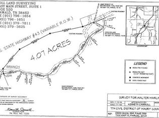 8463 New Lawrenceburg Hwy, Mt Pleasant, TN 38474