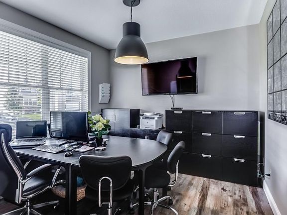 Large Office towards the front of home.  Hardwood Floors