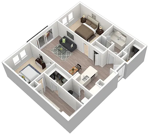 Floor plan B1 - WALTER