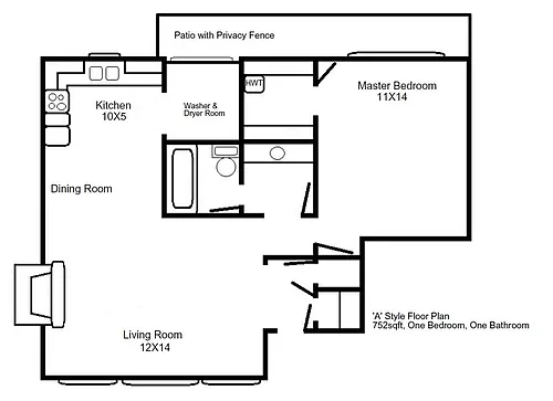 Floor plan A1
