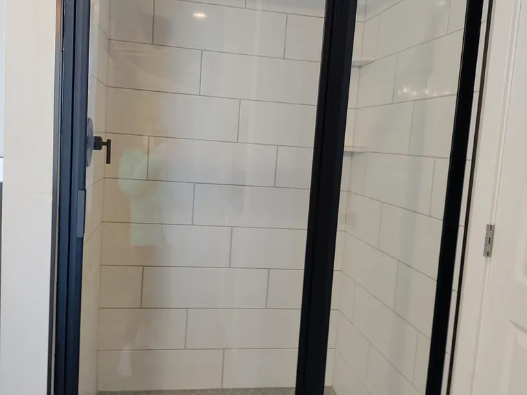 Master shower