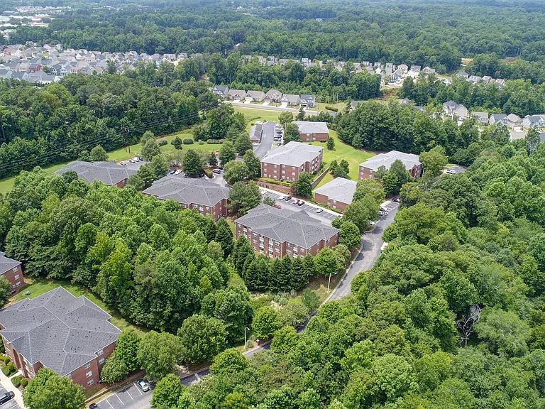 Aerial View of Amelia Village in Clayton, NC