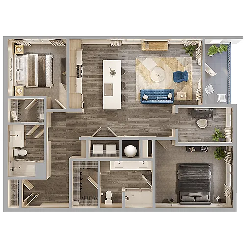 Floor plan B5D