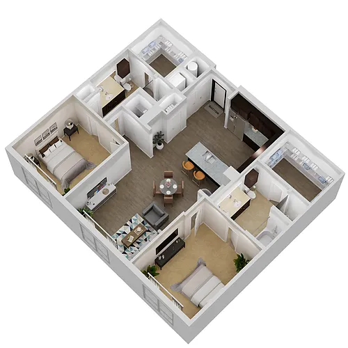 Floor plan B4