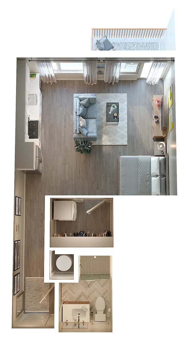 Floor plan S1A