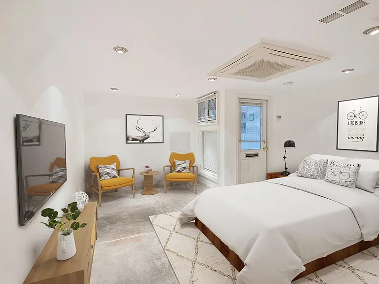 Bedroom 4. This image shows a virtually furnished space. Bedrooms come unfurnished.