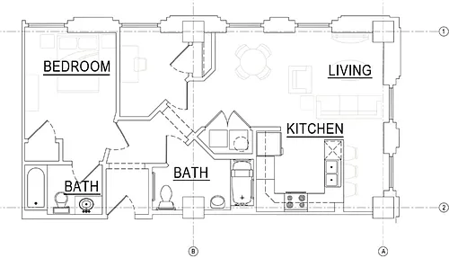 Floor plan Nichols