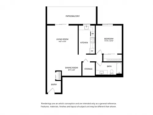 Floor plan 1108