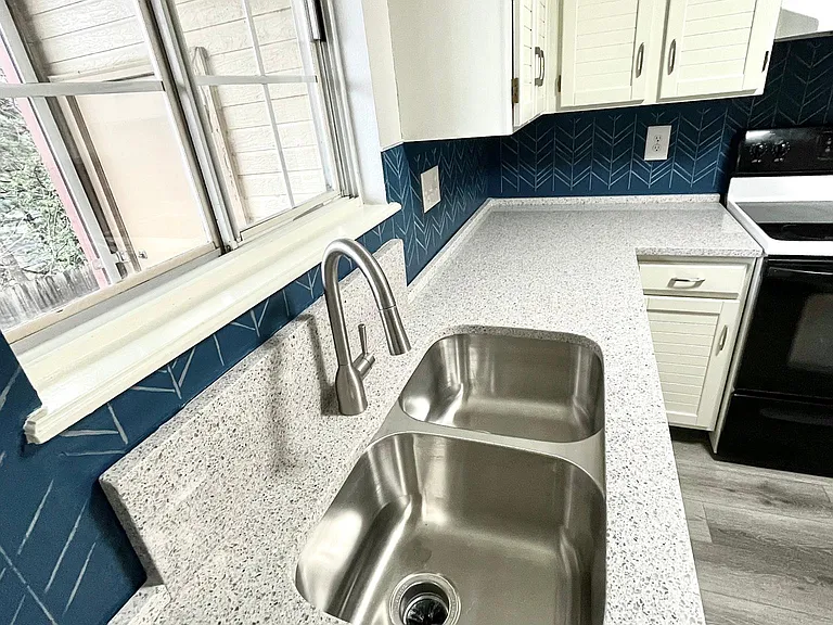 Newly renovated kitchen