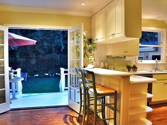 French Doors to Patio