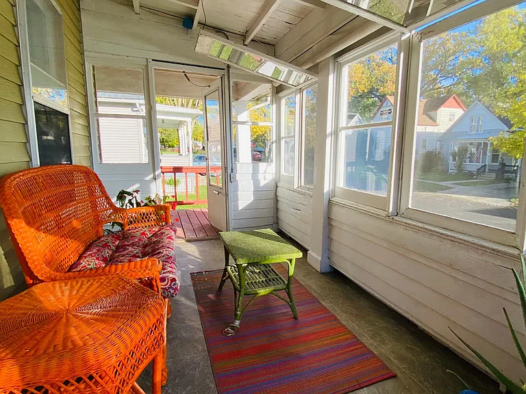 The Sunporch view from the front door