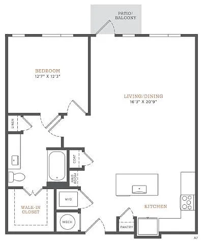Floor plan A8