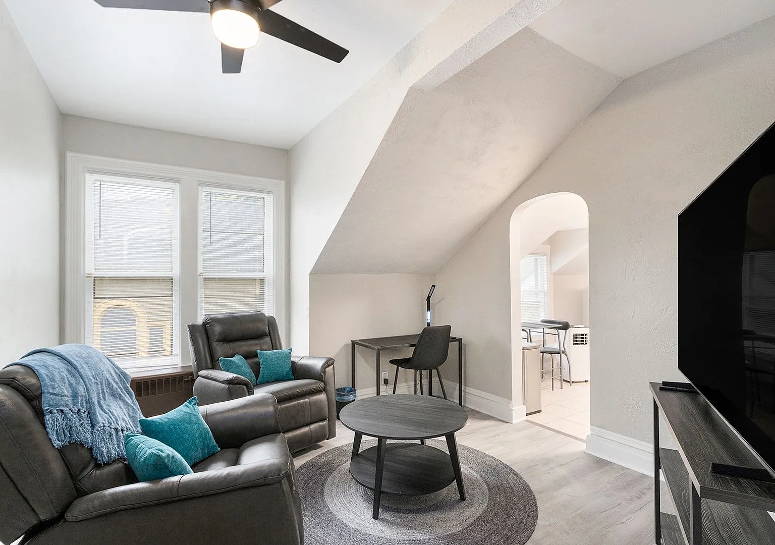 $1325 Tastefully furnished 1BR Apartment | All Utilities Paid + Deposit-Free Option! — Photo 2
