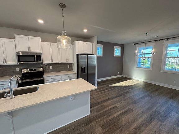 Open Concept - Dining Room into Kitchen