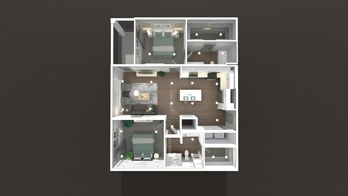 Floor plan Crowders