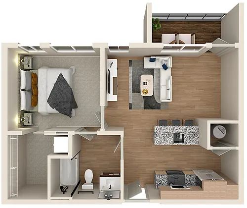 Floor plan The Patent-1A