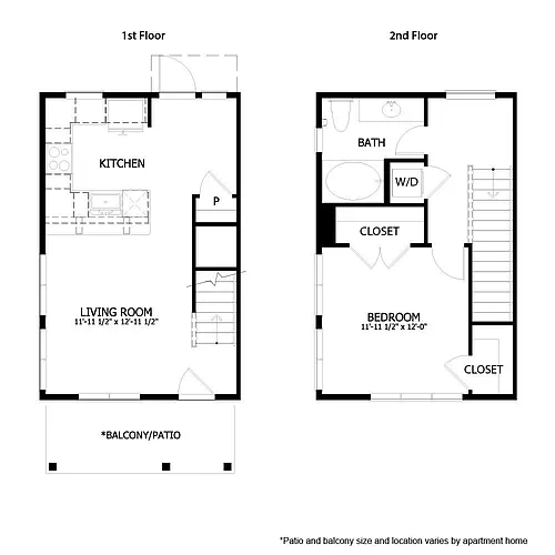 Floor plan AH TH A1