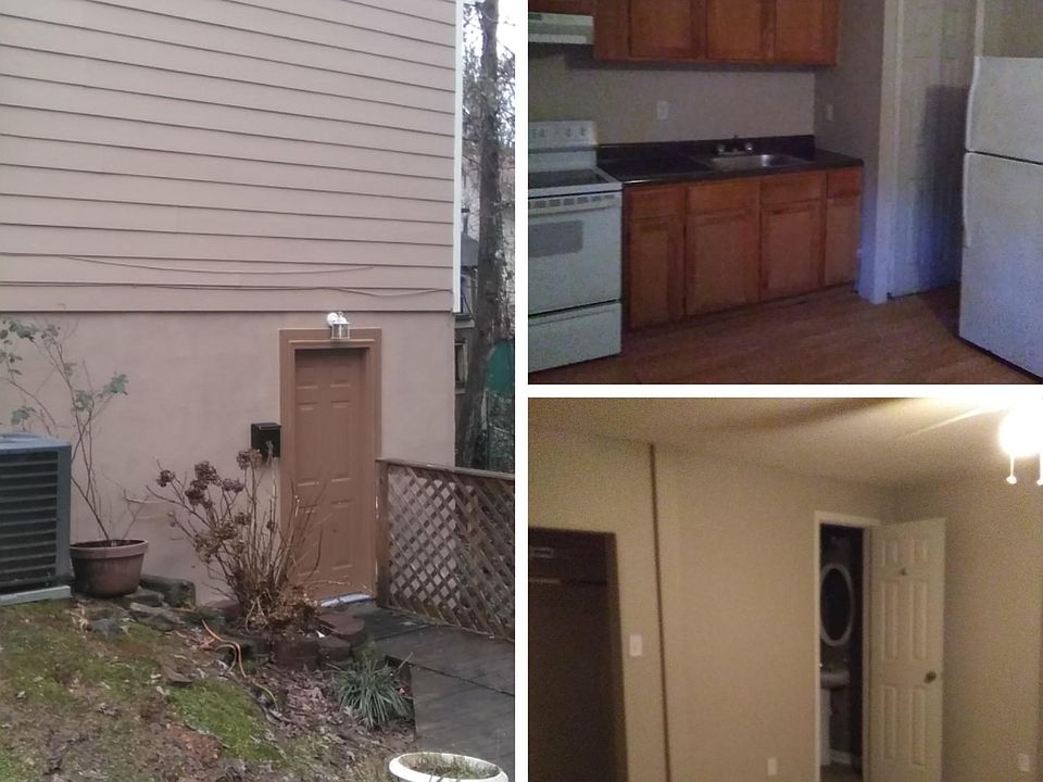 A. Privacy entrance B. Full kitchen with electric stove. C Spacious bedroom with closet
