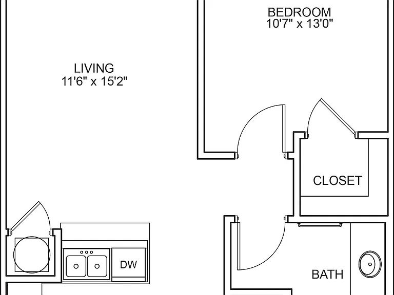 Capital Place at Southwood - Southwood I - 1 Beds - 1 Baths - 733 Sq. ft.