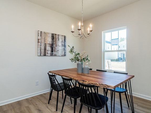 Enjoy meals with the family in your dining area.