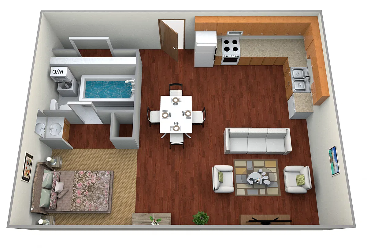 Floor plan Studio