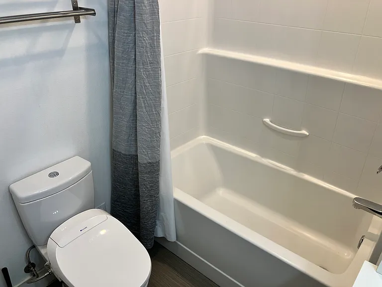 Bathroom with Bidet and Tub/Shower for Bedrooms 1 & 2