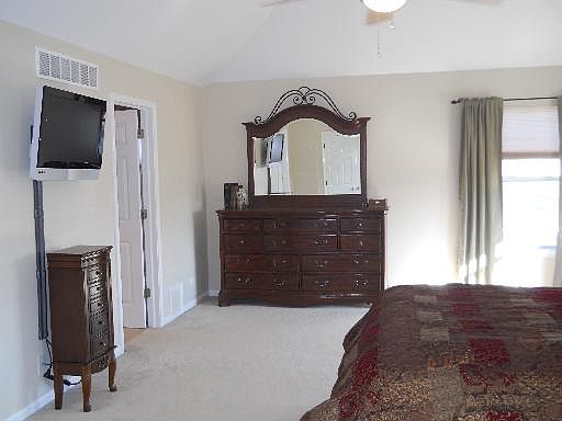22x14 master bedroom leads to luxurious master bath.