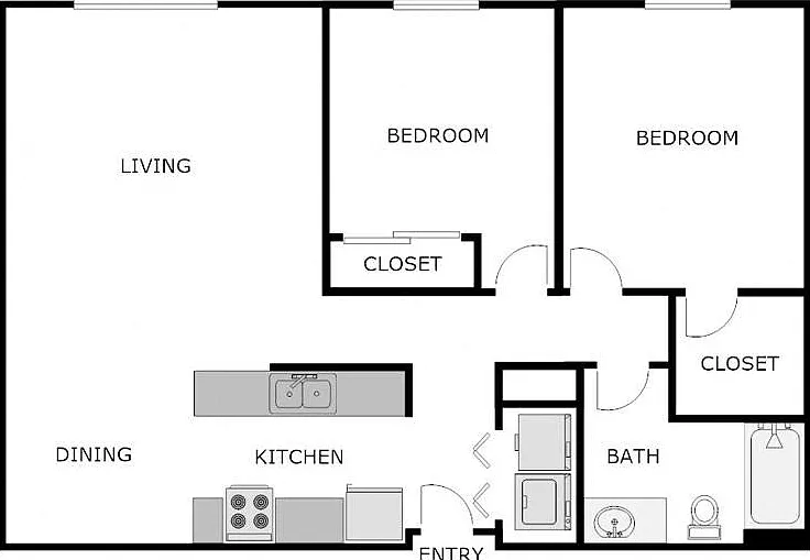 EAST WOODS APARTMENTS — Photo 17