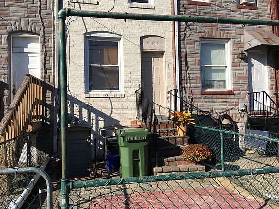 Rear of house/fenced yard