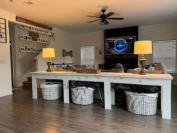 Downstairs living area