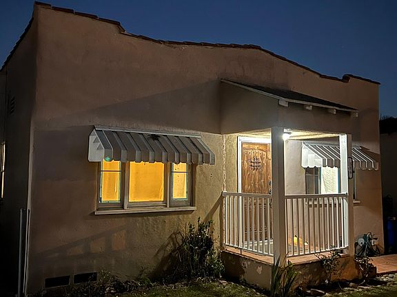 Side angle of Front of home