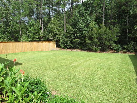 Large yard