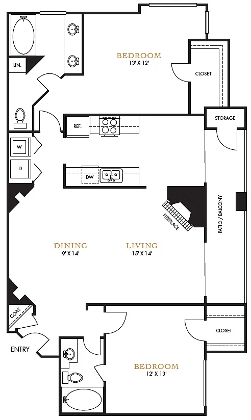 Floor plan B3 Classic