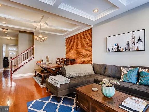 First Floor: Entrance to house. Tray ceilings and recess lighting throughout the living and dinning room