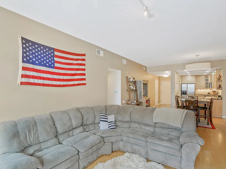 Family room and dining area