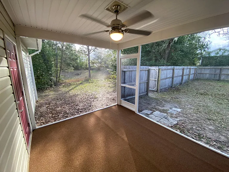 Fully Fenced Backyard