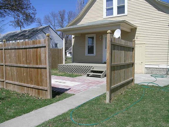 Private patio