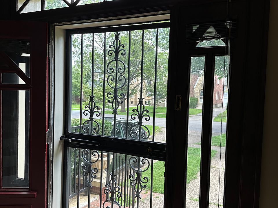 View from the front door