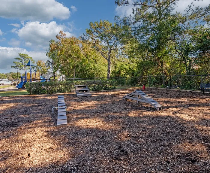 Bark Park with Agility Equipment