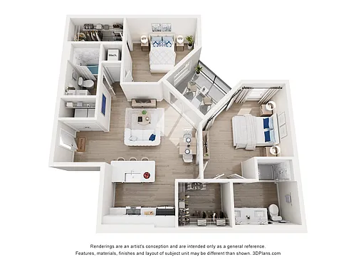 Floor plan Ocean Mist