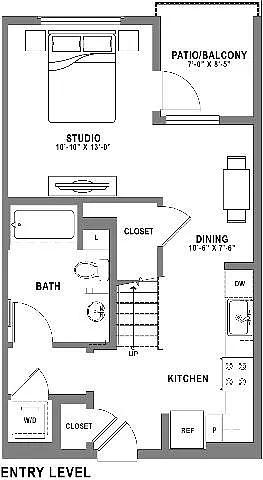 Floor plan Plan S1 Loft