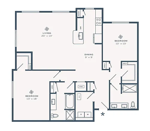 Floor plan Bristol ALT