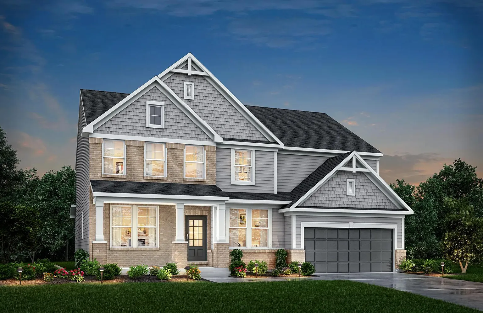 VANDERBURGH Plan, Estates of Monroe Crossings photo 1
